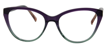 Women Access Eyeglasses : Grace - Purple Green - SpecSMART Eye Clinic (Front View)